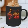 Life Is Better With Music Theory Musician Teacher Notes Clef Graphic Print Coffee Mug, novelty gifts, funny gifts Life Is Better With Music Theory Musician Teacher Notes Clef Graphic Print Coffee Mug, novelty gifts, funny gifts