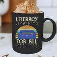 Literacy For All Visually Impaired Braille Teacher The Blind Graphic Print Coffee Mug, novelty gifts, funny gifts Literacy For All Visually Impaired Braille Teacher The Blind Graphic Print Coffee Mug, novelty gifts, funny gifts