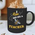 I Love Bee-Ing A Teacher Honey Bee Job Profession Graphic Print Coffee Mug, novelty gifts, funny gifts