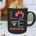 Love Montessori Education Math Teacher Graphic Print Coffee Mug, novelty gifts, funny gifts