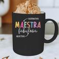 Maestra Fabulosa Maestra De EspañOl Spanish Teacher Graphic Print Coffee Mug, novelty gifts, funny gifts Maestra Fabulosa Maestra De EspañOl Spanish Teacher Graphic Print Coffee Mug, novelty gifts, funny gifts