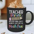Matching Teachers Last Day Of School Teacher Besties Graphic Print Coffee Mug, novelty gifts, funny gifts Matching Teachers Last Day Of School Teacher Besties Graphic Print Coffee Mug, novelty gifts, funny gifts