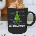 Math Geometry Christmas Tree Geometree Teacher Graphic Print Coffee Mug, novelty gifts, funny gifts