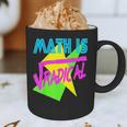 Math Is Radical Retro 80s Vintage Algebra Teacher Graphic Print Coffee Mug, novelty gifts, funny gifts Math Is Radical Retro 80s Vintage Algebra Teacher Graphic Print Coffee Mug, novelty gifts, funny gifts