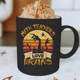 Math Teacher Shirt Math Teachers Love Brains Halloween Math For Men Women Graphic Print Coffee Mug, novelty gifts, funny gifts