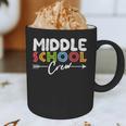 Middle School Crew Retro Teacher Student Vintage Graphic Print Coffee Mug, novelty gifts, funny gifts Middle School Crew Retro Teacher Student Vintage Graphic Print Coffee Mug, novelty gifts, funny gifts