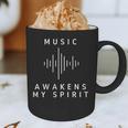 Music Awakens My Spirit Inspiring Musician Teacher Quote Graphic Print Coffee Mug, novelty gifts, funny gifts Music Awakens My Spirit Inspiring Musician Teacher Quote Graphic Print Coffee Mug, novelty gifts, funny gifts