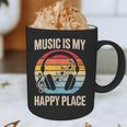 Music For Men Women Music Teacher Music Lover Graphic Print Coffee Mug, novelty gifts, funny gifts