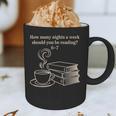 How Many Nights A Week Should You Be Reading 6-7 Teacher Fun Graphic Print Coffee Mug, novelty gifts, funny gifts How Many Nights A Week Should You Be Reading 6-7 Teacher Fun Graphic Print Coffee Mug, novelty gifts, funny gifts