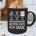 Nothing Beats 4th Grade Back To School Kids Teachers Graphic Print Coffee Mug, novelty gifts, funny gifts