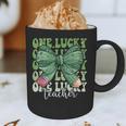 One Lucky Teacher Coquette Bow St Patricks Day Teacher Graphic Print Coffee Mug, novelty gifts, funny gifts One Lucky Teacher Coquette Bow St Patricks Day Teacher Graphic Print Coffee Mug, novelty gifts, funny gifts