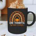 One Thankful Science Teacher Rainbow Boho Fall Thanksgiving Graphic Print Coffee Mug, novelty gifts, funny gifts One Thankful Science Teacher Rainbow Boho Fall Thanksgiving Graphic Print Coffee Mug, novelty gifts, funny gifts