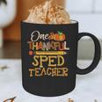 One Thankful Sped Teacher Cute Thanksgiving Women Graphic Print Coffee Mug, novelty gifts, funny gifts One Thankful Sped Teacher Cute Thanksgiving Women Graphic Print Coffee Mug, novelty gifts, funny gifts