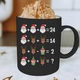 Order Of Operations Math Teacher Christmas Graphic Print Coffee Mug, novelty gifts, funny gifts
