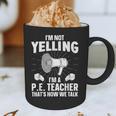 PE Teacher Art For Men Women Gym Teacher Physical Education Graphic Print Coffee Mug, novelty gifts, funny gifts PE Teacher Art For Men Women Gym Teacher Physical Education Graphic Print Coffee Mug, novelty gifts, funny gifts