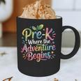 Pre-K Where The Adventure Begins Preschool Teachers Students Graphic Print Coffee Mug, novelty gifts, funny gifts Pre-K Where The Adventure Begins Preschool Teachers Students Graphic Print Coffee Mug, novelty gifts, funny gifts