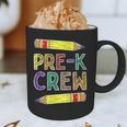 Pre-K Crew PreK Teachers Back To School Graphic Print Coffee Mug, novelty gifts, funny gifts