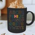 Pre K Kindergarten Hi Alphabet Back To School Teachers Men Women Girls Kids Graphic Print Coffee Mug, novelty gifts, funny gifts