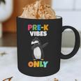 Pre-K Vibes Only Penguin Teachers Kids Back To School Graphic Print Coffee Mug, novelty gifts, funny gifts