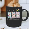 Preppy Silly Teacher Goose Build Character Back To School Graphic Print Coffee Mug, novelty gifts, funny gifts Preppy Silly Teacher Goose Build Character Back To School Graphic Print Coffee Mug, novelty gifts, funny gifts
