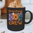 Preschool Boo Crew Preschool Halloween Teacher Kids Graphic Print Coffee Mug, novelty gifts, funny gifts