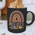 Preschool Crew Cute Leopard Rainbow Back To School Teachers Graphic Print Coffee Mug, novelty gifts, funny gifts Preschool Crew Cute Leopard Rainbow Back To School Teachers Graphic Print Coffee Mug, novelty gifts, funny gifts