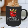 Pretend I'm A Pirate Teacher Apple Talk Like A Pirate Day Men Women Kids Graphic Print Coffee Mug, novelty gifts, funny gifts Pretend I'm A Pirate Teacher Apple Talk Like A Pirate Day Men Women Kids Graphic Print Coffee Mug, novelty gifts, funny gifts