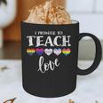 I Promise To Teach Love LGBT-Q Pride Proud Ally Teacher Graphic Print Coffee Mug, novelty gifts, funny gifts I Promise To Teach Love LGBT-Q Pride Proud Ally Teacher Graphic Print Coffee Mug, novelty gifts, funny gifts