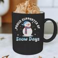 Proud Supporter Of Snow Days Teacher Graphic Print Coffee Mug, novelty gifts, funny gifts