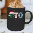 PTO Santa Hat Reindeer Parent Teacher Organization Christmas Graphic Print Coffee Mug, novelty gifts, funny gifts PTO Santa Hat Reindeer Parent Teacher Organization Christmas Graphic Print Coffee Mug, novelty gifts, funny gifts