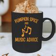 Pumpkin Spice And Music Advice Music Teacher Halloween Graphic Print Coffee Mug, novelty gifts, funny gifts Pumpkin Spice And Music Advice Music Teacher Halloween Graphic Print Coffee Mug, novelty gifts, funny gifts