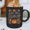 Que Pasa Calabaza Shirt Spanish Teacher Graphic Print Coffee Mug, novelty gifts, funny gifts Que Pasa Calabaza Shirt Spanish Teacher Graphic Print Coffee Mug, novelty gifts, funny gifts