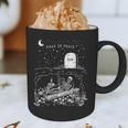 Read In Peace Skeleton Halloween Book Reading Spooky Teacher Graphic Print Coffee Mug, novelty gifts, funny gifts