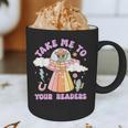 Take Me To Your Readers Alien Teacher Halloween Literacy Graphic Print Coffee Mug, novelty gifts, funny gifts Take Me To Your Readers Alien Teacher Halloween Literacy Graphic Print Coffee Mug, novelty gifts, funny gifts