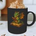 Reading Dragon Shirt For Bookish Teacher Librarian Bookworm Graphic Print Coffee Mug, novelty gifts, funny gifts Reading Dragon Shirt For Bookish Teacher Librarian Bookworm Graphic Print Coffee Mug, novelty gifts, funny gifts