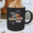 Retro Boho Math Science Professor In My STEM Teacher Era Graphic Print Coffee Mug, novelty gifts, funny gifts