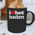 Retro I Love Hot Teachers Vintage I Heart Hot Teacher Men Women Girls Kids Graphic Print Coffee Mug, novelty gifts, funny gifts