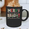 Retro Merry Teacher Bright Students Christmas Teacher Graphic Print Coffee Mug, novelty gifts, funny gifts Retro Merry Teacher Bright Students Christmas Teacher Graphic Print Coffee Mug, novelty gifts, funny gifts