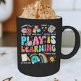 Retro Play Is Learning Kindergarten Teacher Team Women Graphic Print Coffee Mug, novelty gifts, funny gifts Retro Play Is Learning Kindergarten Teacher Team Women Graphic Print Coffee Mug, novelty gifts, funny gifts