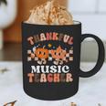 Retro Thankful Music Teacher Pumpkin Fall Thanksgiving Graphic Print Coffee Mug, novelty gifts, funny gifts Retro Thankful Music Teacher Pumpkin Fall Thanksgiving Graphic Print Coffee Mug, novelty gifts, funny gifts
