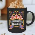 Ringmaster Teacher Circus Party Ringmaster Carnival Graphic Print Coffee Mug, novelty gifts, funny gifts