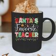 Santas Favorite Teacher Christmas Matching Xmas Men Women Graphic Print Coffee Mug, novelty gifts, funny gifts Santas Favorite Teacher Christmas Matching Xmas Men Women Graphic Print Coffee Mug, novelty gifts, funny gifts