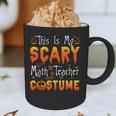 This Is My Scary Math Teacher Costume Halloween Graphic Print Coffee Mug, novelty gifts, funny gifts