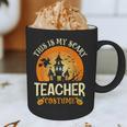This Is My Scary Teacher Costume Halloween Graphic Print Coffee Mug, novelty gifts, funny gifts This Is My Scary Teacher Costume Halloween Graphic Print Coffee Mug, novelty gifts, funny gifts