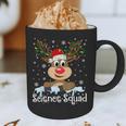 Science Teacher Squad Reindeer Christmas Teacher Xmas Lights For Men Women Graphic Print Coffee Mug, novelty gifts, funny gifts