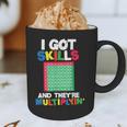 I Got Skills They'Re Multiplying Shirt Math Teacher Graphic Print Coffee Mug, novelty gifts, funny gifts