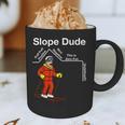 Slope Dude Algebra Geometry Middle School Math Teacher Graphic Print Coffee Mug, novelty gifts, funny gifts