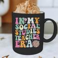 In My Social Studies Teacher Era Cute Social Studies Teacher Graphic Print Coffee Mug, novelty gifts, funny gifts