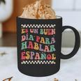 Spanish Teacher Maestra Hablar EspañOl Bilingual Teacher Graphic Print Coffee Mug, novelty gifts, funny gifts Spanish Teacher Maestra Hablar EspañOl Bilingual Teacher Graphic Print Coffee Mug, novelty gifts, funny gifts