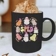 SPED Teacher Halloween Spooky Special Education Team Men Women Kids Graphic Print Coffee Mug, novelty gifts, funny gifts